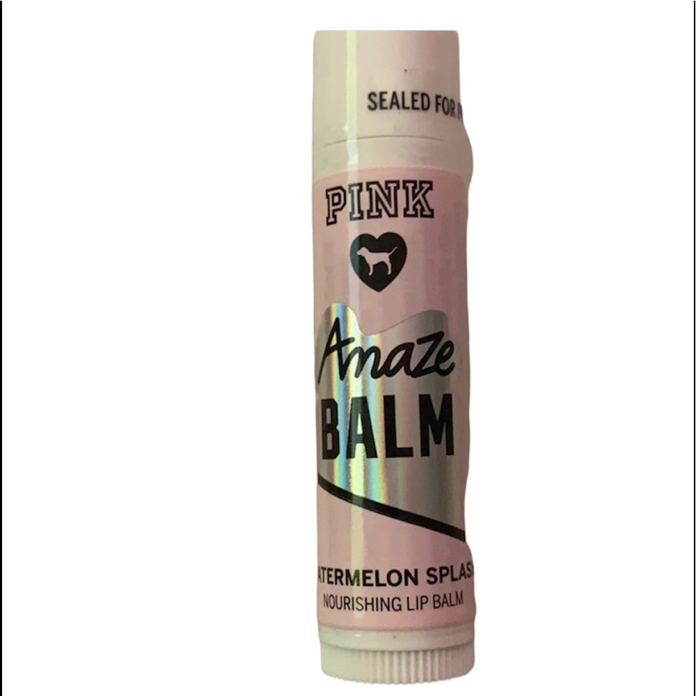 Victoria’s Secret Pink AMAZEBALM
WATERMELON SPLASH nourishing Lip Balm. - Picture 1 of 6